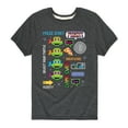 thumbnail image 1 of Teenage Muntant Ninja Turtles - Icon Cluster - Toddler And Youth Short Sleeve Graphic T-Shirt, 1 of 4