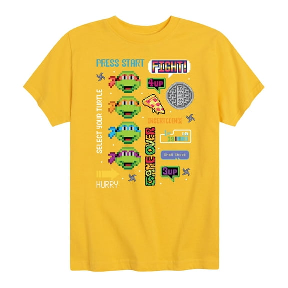 Teenage Muntant Ninja Turtles - Icon Cluster - Toddler And Youth Short Sleeve Graphic T-Shirt