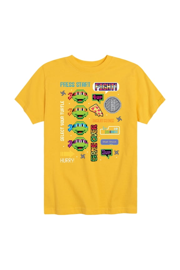 Teenage Muntant Ninja Turtles - Icon Cluster - Toddler And Youth Short Sleeve Graphic T-Shirt
