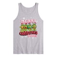 thumbnail image 1 of Teenage Muntant Ninja Turtles - Merry Christmas Dude  - Men's Jersey Tank Top, 1 of 4