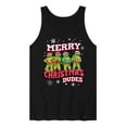 thumbnail image 1 of Teenage Muntant Ninja Turtles - Merry Christmas Dude  - Men's Jersey Tank Top, 1 of 5