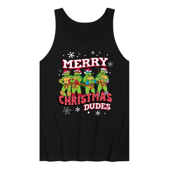 Teenage Muntant Ninja Turtles - Merry Christmas Dude - Men's Jersey Tank Top