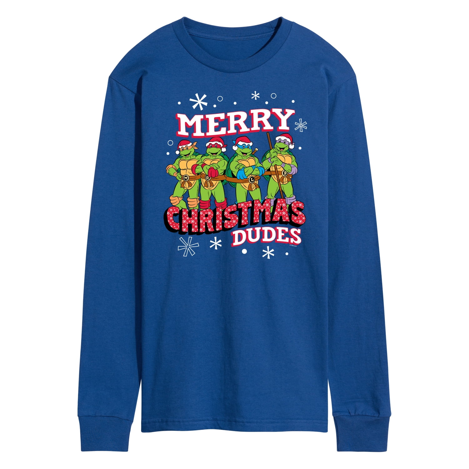 Teenage Mutant Ninja Turtles Merry Christmas Group Tee-Shirt T-Shirt