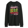 thumbnail image 1 of Teenage Muntant Ninja Turtles - Merry Christmas Dude  - Men's Long Sleeve T-Shirt, 1 of 5