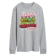 thumbnail image 1 of Teenage Muntant Ninja Turtles - Merry Christmas Dude  - Men's Long Sleeve T-Shirt, 1 of 5
