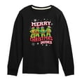thumbnail image 1 of Teenage Muntant Ninja Turtles - Merry Christmas Dude - Toddler And Youth Long Sleeve Graphic T-Shirt, 1 of 5
