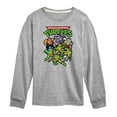 thumbnail image 1 of Teenage Muntant Ninja Turtles - Pixel Gaming Group - Toddler And Youth Long Sleeve Graphic T-Shirt, 1 of 5