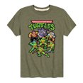 thumbnail image 1 of Teenage Muntant Ninja Turtles - Pixel Gaming Group - Toddler And Youth Short Sleeve Graphic T-Shirt, 1 of 4