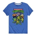 thumbnail image 1 of Teenage Muntant Ninja Turtles - Pixel Gaming Group - Toddler And Youth Short Sleeve Graphic T-Shirt, 1 of 4