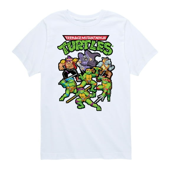 Teenage Muntant Ninja Turtles - Pixel Gaming Group - Toddler And Youth Short Sleeve Graphic T-Shirt
