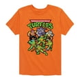 thumbnail image 1 of Teenage Muntant Ninja Turtles - Pixel Gaming Group - Toddler And Youth Short Sleeve Graphic T-Shirt, 1 of 4