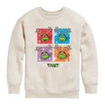 thumbnail image 1 of Teenage Muntant Ninja Turtles - Reindeer Turtles - Toddler And Youth Crewneck Fleece Sweatshirt, 1 of 5