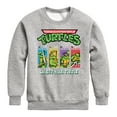 thumbnail image 1 of Teenage Muntant Ninja Turtles - Select Your Turtle Video Game - Toddler And Youth Crewneck Fleece Sweatshirt, 1 of 5