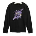 thumbnail image 1 of Teenage Muntant Ninja Turtles - Shredder Pixels - Toddler And Youth Long Sleeve Graphic T-Shirt, 1 of 5