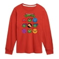 thumbnail image 1 of Teenage Muntant Ninja Turtles - Turtles Grid - Toddler And Youth Long Sleeve Graphic T-Shirt, 1 of 5