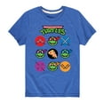 thumbnail image 1 of Teenage Muntant Ninja Turtles - Turtles Grid - Toddler And Youth Short Sleeve Graphic T-Shirt, 1 of 4