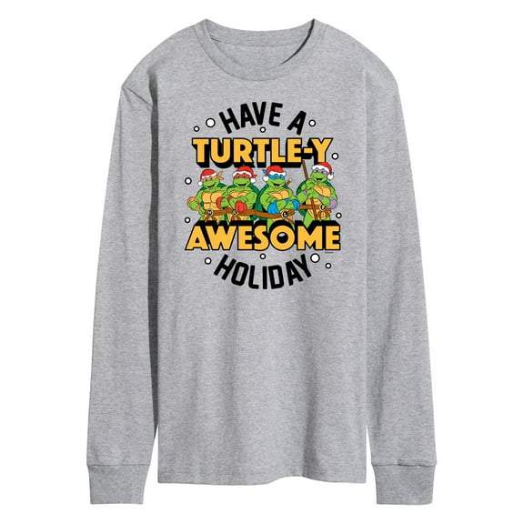 Teenage Muntant Ninja Turtles - Turtley Awesome Group  - Men's Long Sleeve T-Shirt