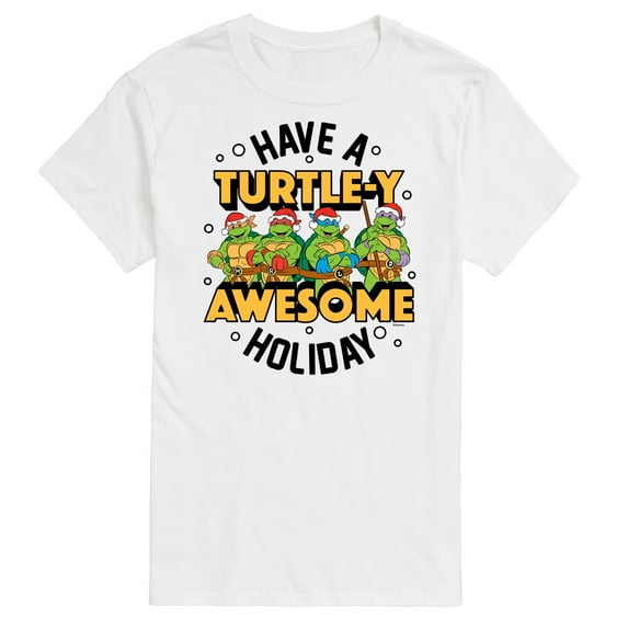 Teenage Muntant Ninja Turtles - Turtley Awesome Group - Men's Short Sleeve Graphic T-Shirt