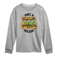 thumbnail image 1 of Teenage Muntant Ninja Turtles - Turtley Awesome Group - Toddler And Youth Long Sleeve Graphic T-Shirt, 1 of 5