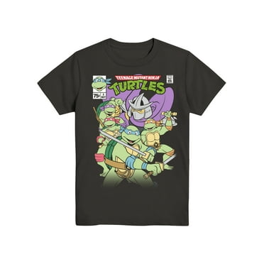 Teenage Mutant Ninja Boys TMNT Comic, Crew Neck, Short Sleeve, Graphic T-Shirt, Sizes 4-18