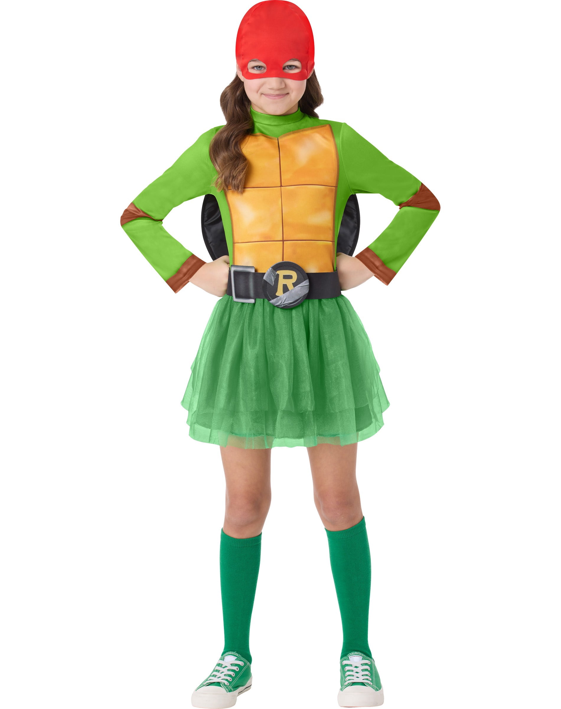Halloween Teenage Mutant Ninja Turtles Girls Costume Dress Set, 4 Piece, Size S - Walmart.com Halloween Teenage Mutant Ninja Turtles Girls Costume Dress Set, 4 Piece, Size S - Walmart.com