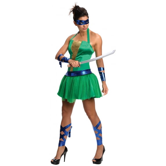Small Images Teenage Mutant Ninja Turtle Adult Costume Leonardo - X-Small - Walmart.com