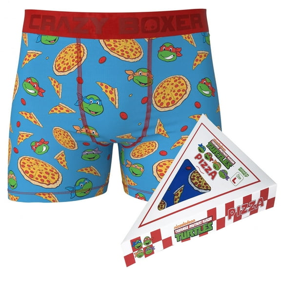 Teenage Mutant Ninja Turtle Boxer Briefs in Pizza Box-XLarge