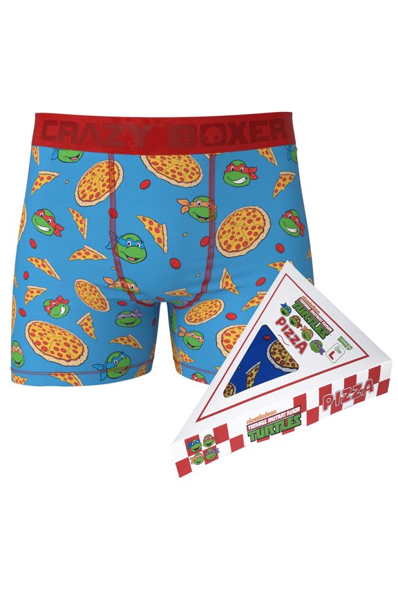 Teenage Mutant Ninja Turtle Boxer Briefs in Pizza Box-XLarge
