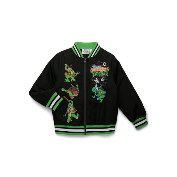 Teenage Mutant Ninja Turtle Boy's Bomber Jacket, Sizes 4-12