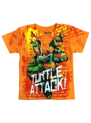 Teenage Mutant Ninja Turtles Wrap Around Graphic Tee - Black