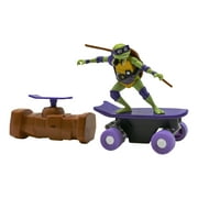 Teenage Mutant Ninja Turtle Donatello Half Pipe RC Vehicle Movie Ages 5+ Skate+Performs Tricks 2.4GHz RC