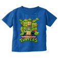 thumbnail image 1 of Teenage Mutant Ninja Turtle Gang Toddler Boy Girl T Shirt Infant Toddler Brisco Brands 24M, 1 of 6
