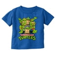 thumbnail image 1 of Teenage Mutant Ninja Turtle Gang Toddler Boy Girl T Shirt Infant Toddler Brisco Brands 6M, 1 of 6