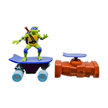 Teenage Mutant Ninja Turtle Leonardo Half Pipe RC Vehicle Movie Ages 5+ - Skate+Performs Tricks 2.4GHz Controller