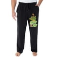 thumbnail image 1 of Teenage Mutant Ninja Turtle Men's Happy Pi Day Pizza Loungewear Pajama Pants, 1 of 5