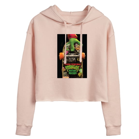 Teenage Mutant Ninja Turtle - Mutant Mayhem - Juniors Cropped Pullover Hoodie