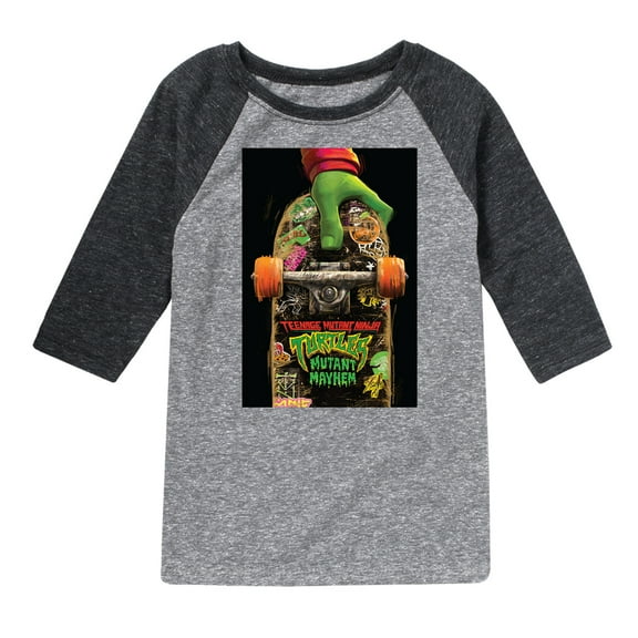 Teenage Mutant Ninja Turtle - Mutant Mayhem - Toddler & Youth Raglan Graphic T-Shirt