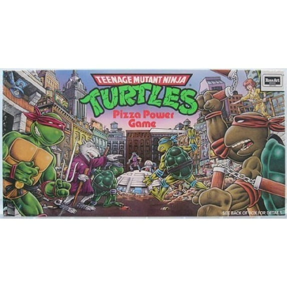 Teenage Mutant Ninja Turtle Pizza Power Game