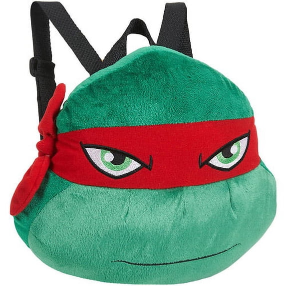 Teenage Mutant Ninja Turtle Raphael Plush Backpack
