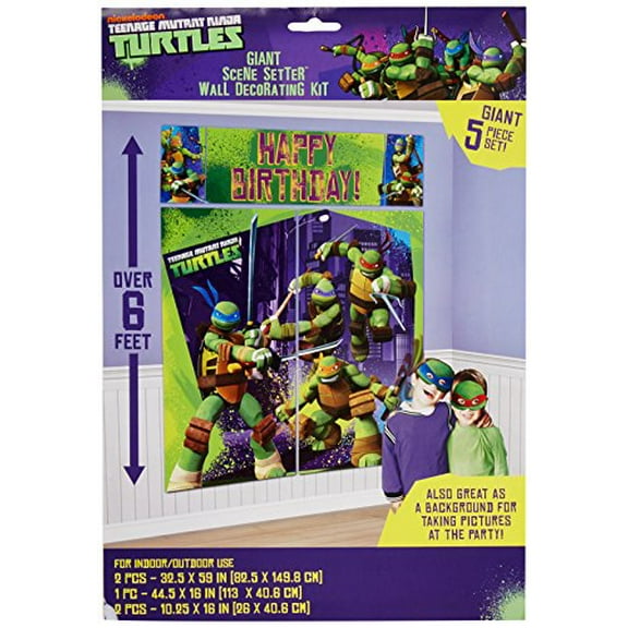 Teenage Mutant Ninja Turtle Scene Setter Kit