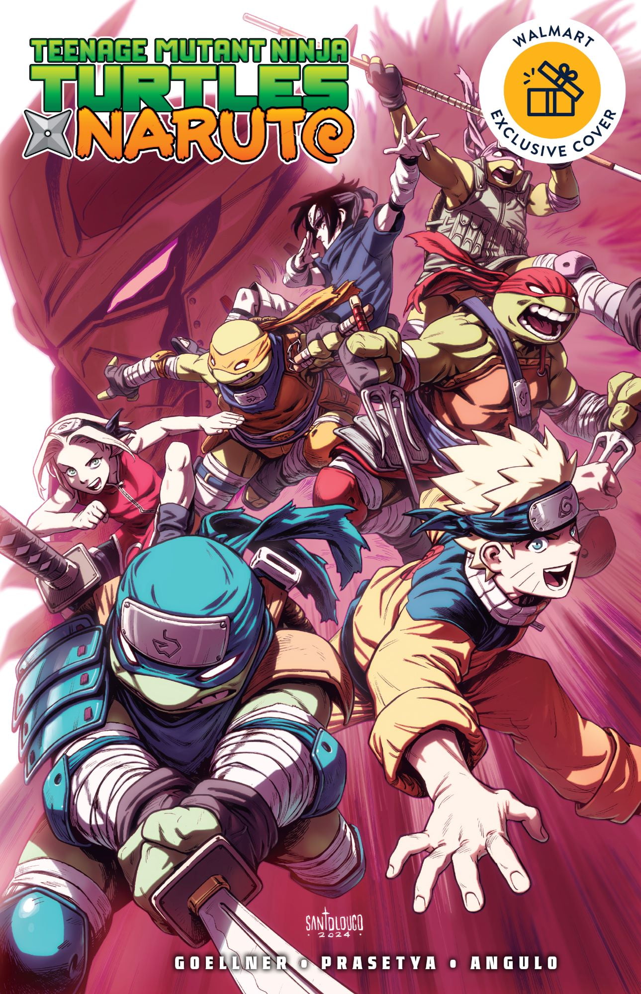 Teenage Mutant Ninja Turtles x Naruto Walmart Exclusive (Paperback