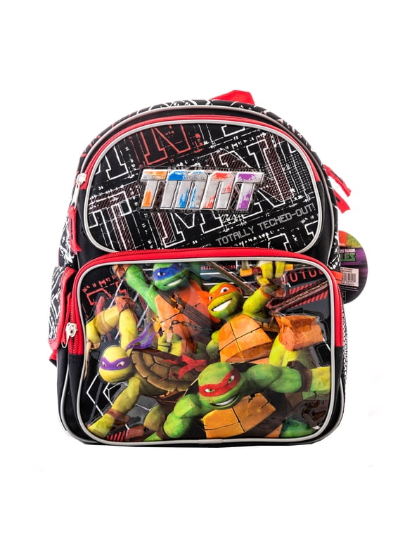 Teenage Mutant Ninja Turtles 12" Black & Red Backpack