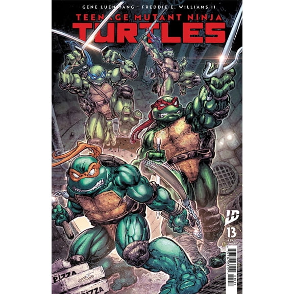 Teenage Mutant Ninja Turtles #13 Cover A (Williams II) IDW Publishing Comic Book 2025