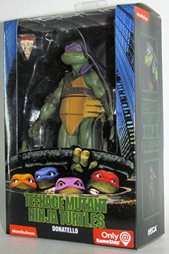 Teenage Mutant Ninja Turtles 90's Movie Donatello 6.5-inch Action Figure by NECA Reel Toys 2019 GameStop Exclusive