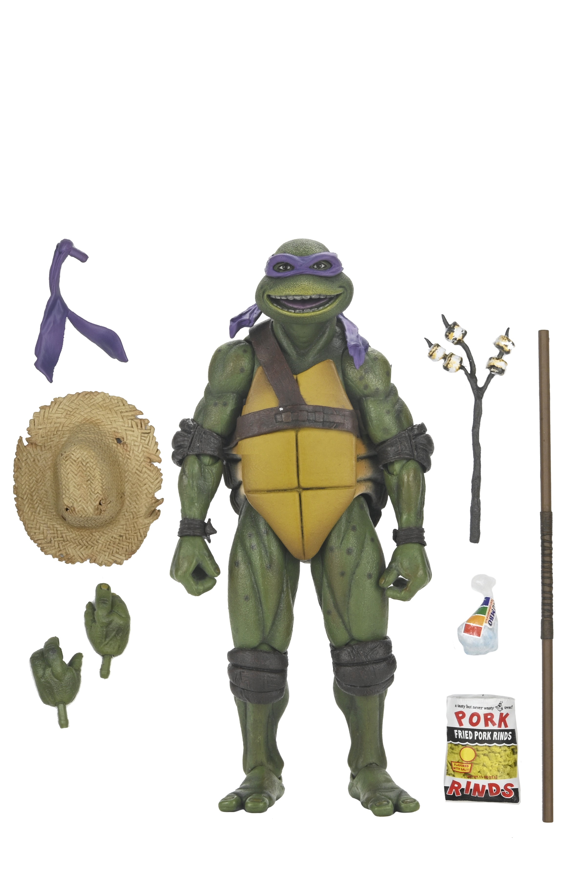 Teenage Mutant Ninja Turtles (1990 Movie) 7 Scale Action Figure Ultimate Donatello