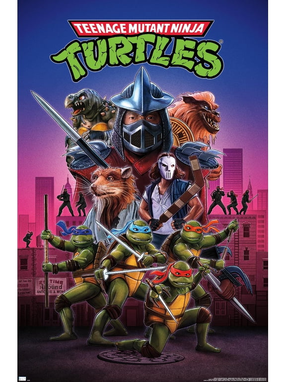 Teenage Mutant Ninja Turtles (1990) - One Sheet Wall Poster, 14.725" x 22.375"