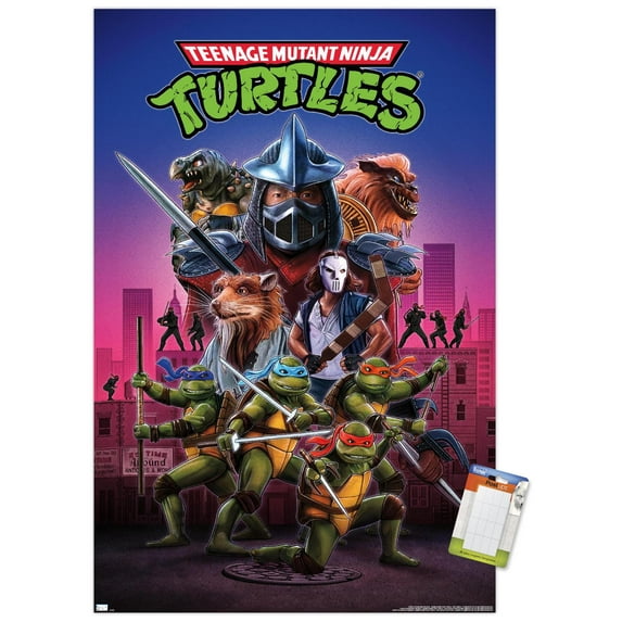 Teenage Mutant Ninja Turtles (1990) - One Sheet Wall Poster, 22.375" x 34"