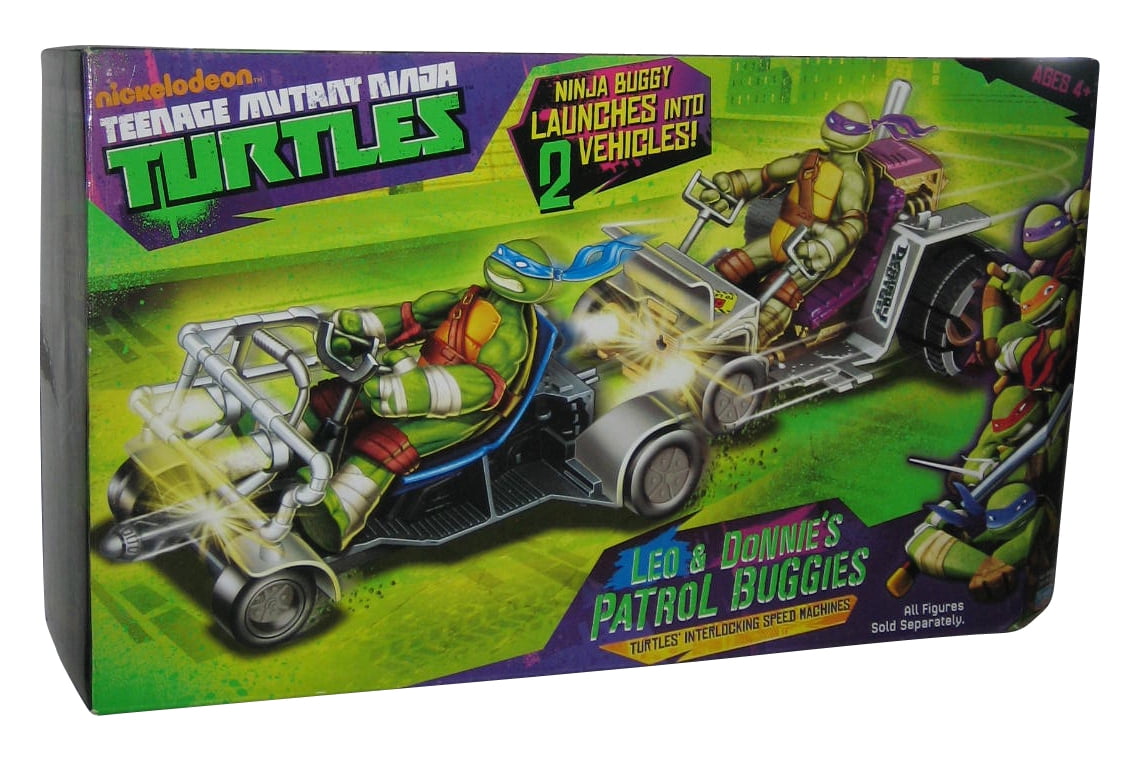 Teenage Mutant Ninja Turtles Raph And Mikey'S Patrol Buggies