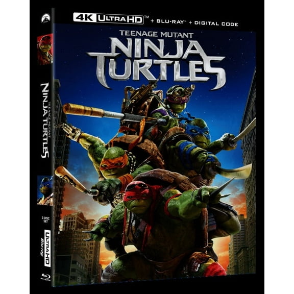 Teenage Mutant Ninja Turtles 2014 (4K Ultra HD + Blu-ray + Digital Copy)