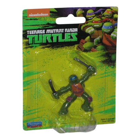 Playmates Leo Leonardo Mini Action Figure, Teenage Mutant Ninja Turtles, 2 Inch Tall